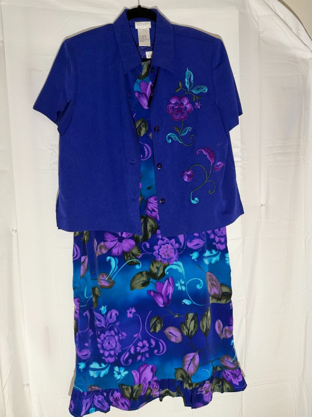Dress, Koret Brand, Dress with Coat